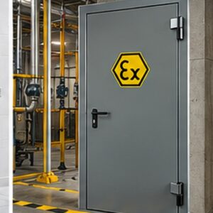 Ușă metalică ATEX, imagine de prezentare