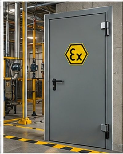 Ușă metalică ATEX, imagine de prezentare